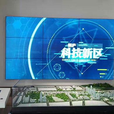 某展覽館大屏展示